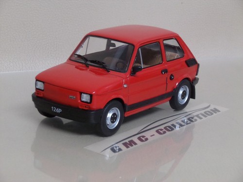 Fiat 126p 1985 rosso - 126p,