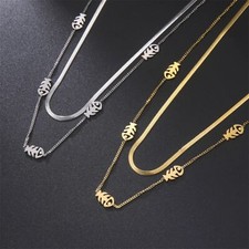 Collana a doppio catena in