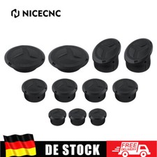 Set tappi telaio 11 pezzi nero