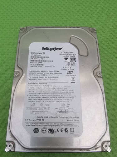 Hdd maxtor 80gb - hdd,