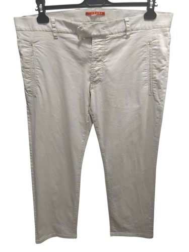Prada pantalone bianco - prada,