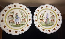 2 piatti Henriot Quimper