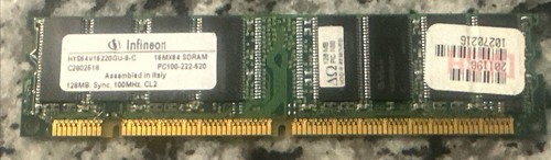 Infineon hys64v16220gu c - infineon, hys64v16220gu-8-c