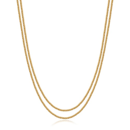 Collana doppio filo agapo - collana,