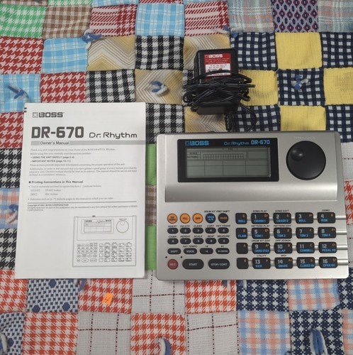 Boss 670 rhythm - boss, dr.