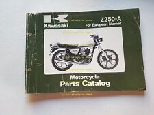 Kawasaki Z 250 A4 1981 catalogo ricambi originale spare parts catalog