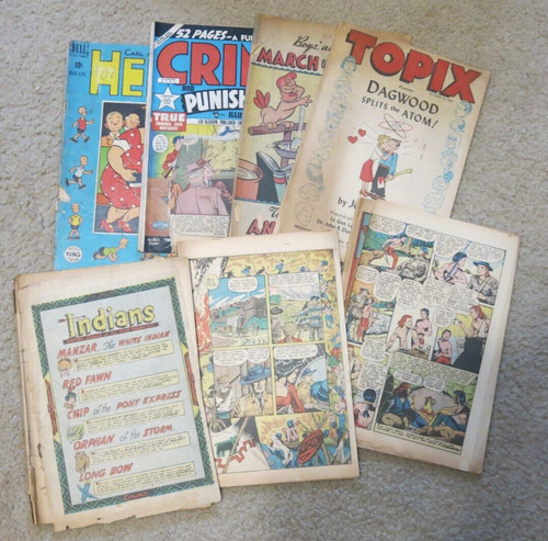 Lotto fumetti vintage bassa - lotto,