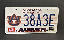 2005 Alabama Auburn University