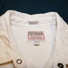 Guess Regular Fit White Long