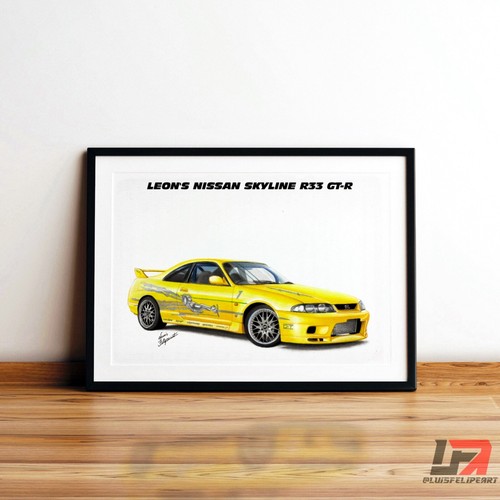 Poster arte auto fast - poster,