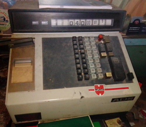Registratore cassa vintage - registratore,