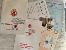 12 RALLYE AUTOMOBILISTICO INTERNAZIONALE DEL SESTRIERE 1969 REGOLAMENTO E ALTRO