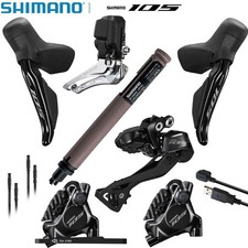 Gruppo Shimano 105 R7170 DI2 2x12 24 velocità ST-R7170+BR-R7170+FD/RD-R7150 4pz