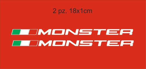 Adesivi ducati monster - adesivi,