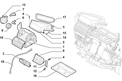 71743808 attuatore fiat - attuatore,