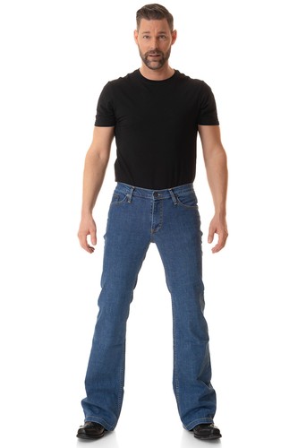 Jeans uomo bootcut comycom - jeans,