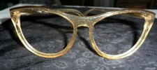 Montatura occhiali LOZZA VINTAGE ORIGINALI anni 80 acetato di cellulosa CAT EYE