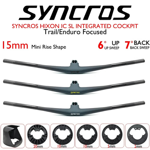 Manubrio syncros con stelo - manubrio,