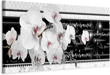 Quadro Orchidea 120X40 Cm 1
