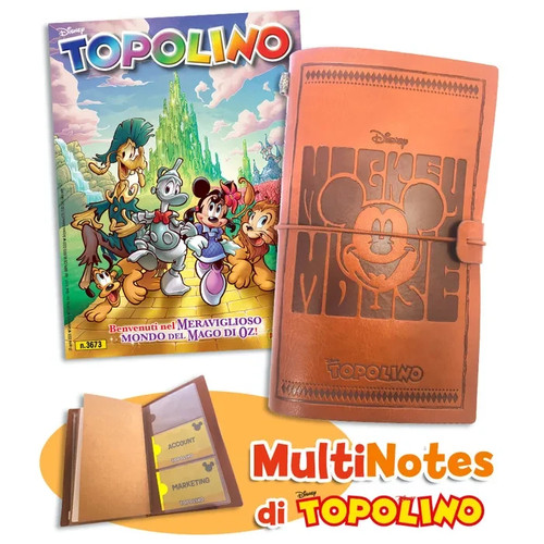 Topolino 3673 con allegato