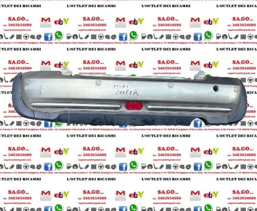 Paraurti posteriore mini - paraurti,