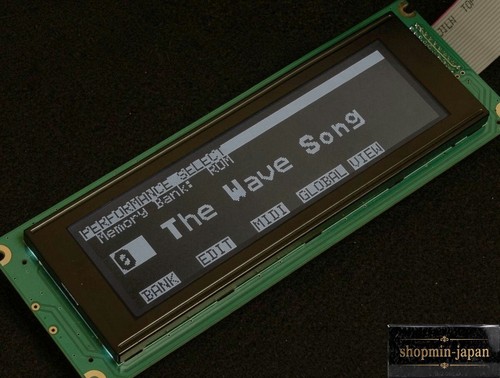 Korg wavestation display - display, lcd
