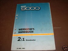 Manuale officina motore Saab