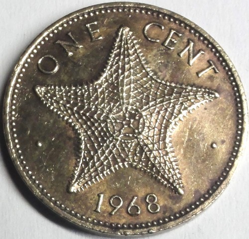 Bahamas centesimo 1968 - un,