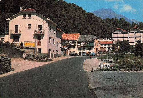 175b cartolina crodo fonti - cartolina,