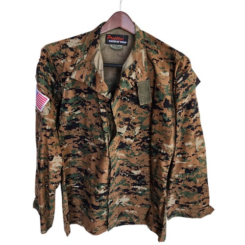 Giacca camicia mimetica