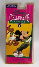 DISNEY'S Children's Favorites Volume 4 Vintage Audio Cassette Tape NEW