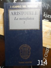 ARISTOTELE la metafisica VOL 2 - libro fabbri J14