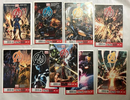 Set fumetti avengers marvel - 9,