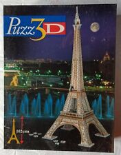 Hasbro - PUZZ3D - Puzzle 3D Torre Eiffel - Vintage 1995 - 703 Pezzi - cm 102