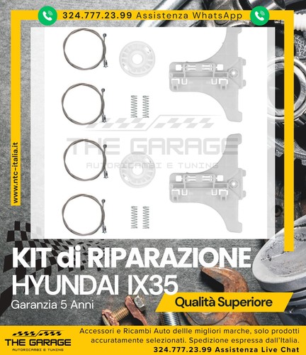 Kit riparazione alzacristalli - riparazione,