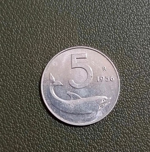 Rara moneta lire 1956 - 5,