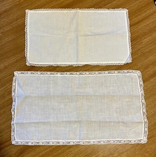 VECCHI CENTRINI PIZZO DA ALTARE PARAMENTI SACRI CON RICAMO