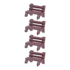 4 Pcs Sedie Da Giardino