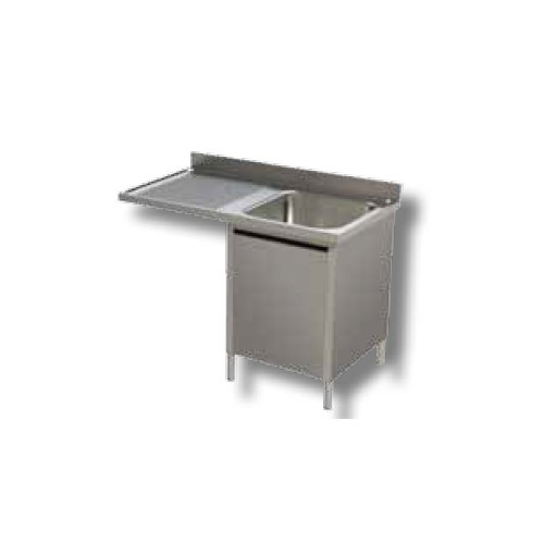 Lavello 120x70x85 acciaio inox