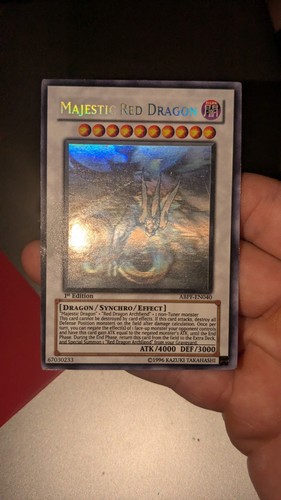 Majestic red dragon ghost - red,