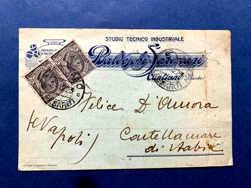 Cartolina pubblicitaria - ,