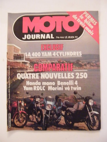 Moto journal juin - 1980, n°466