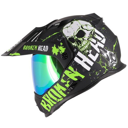 Broken head casco per enduro - head,