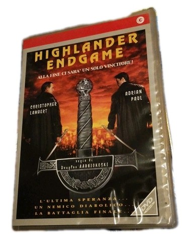 Highlander endgame dvd - highlander, film