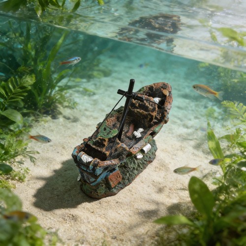 Acquario paesaggistico resina - paesaggistico,