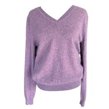 Maglione Tahari viola 100% 2