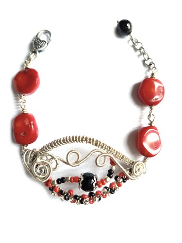 Bracciale tecnica wire - bracciale, wire,