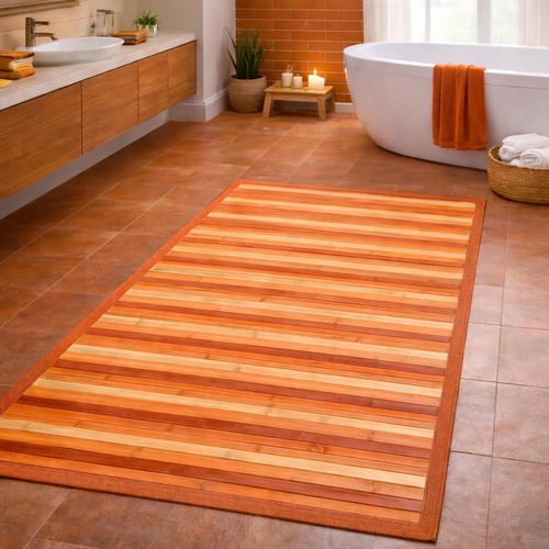 Tappeto passatoia bagno bamboo - tappeto,