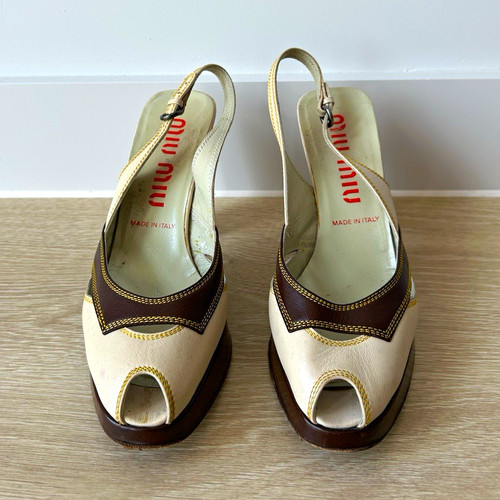 Miu beige marrone - miu, beige/marrone