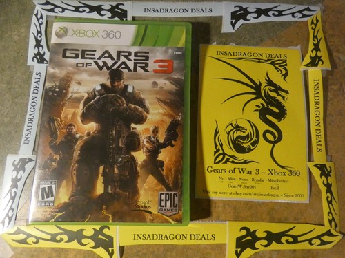 Gears war gow - xbox, 360